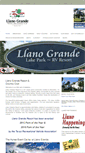 Mobile Screenshot of llanogranderesort.com